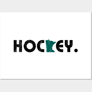 MN HOCKEY X Posters and Art